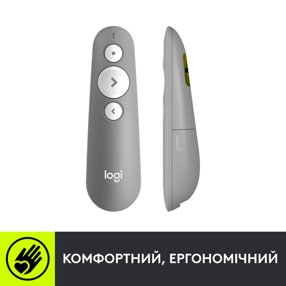 Фото Презентер Logitech R500s LASER PRESENTATION REMOTE Grey (910-006520)