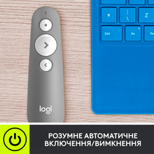 Презентер Logitech R500s LASER PRESENTATION REMOTE Grey (910-006520)