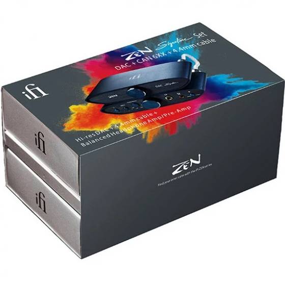 Комплект ЦАП и усилитель FI Zen Can Signature 6XX bundle Black Цвет черный