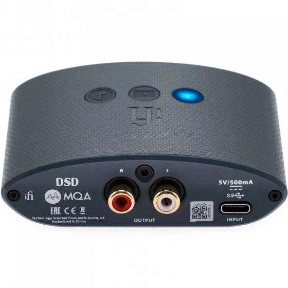 ЦАП и усилитель IFI UNO DAC/Amp mini Black (90403115) Дополнительные особенности Выходная мощность наушникового усилителя мВт: 211 мВт (32 Ом); Входы: USB; Выходы: 3.5 мм, RCA;