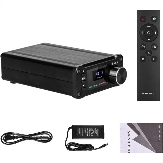 Цифро-аналоговий перетворювач S.M.S.L SA-50 PLUS Black (90402797) Колір чорний