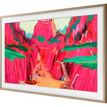 Сменная рамка SAMSUNG для The Frame 75" Teak Wood (VG-SCFF75TKBRU)