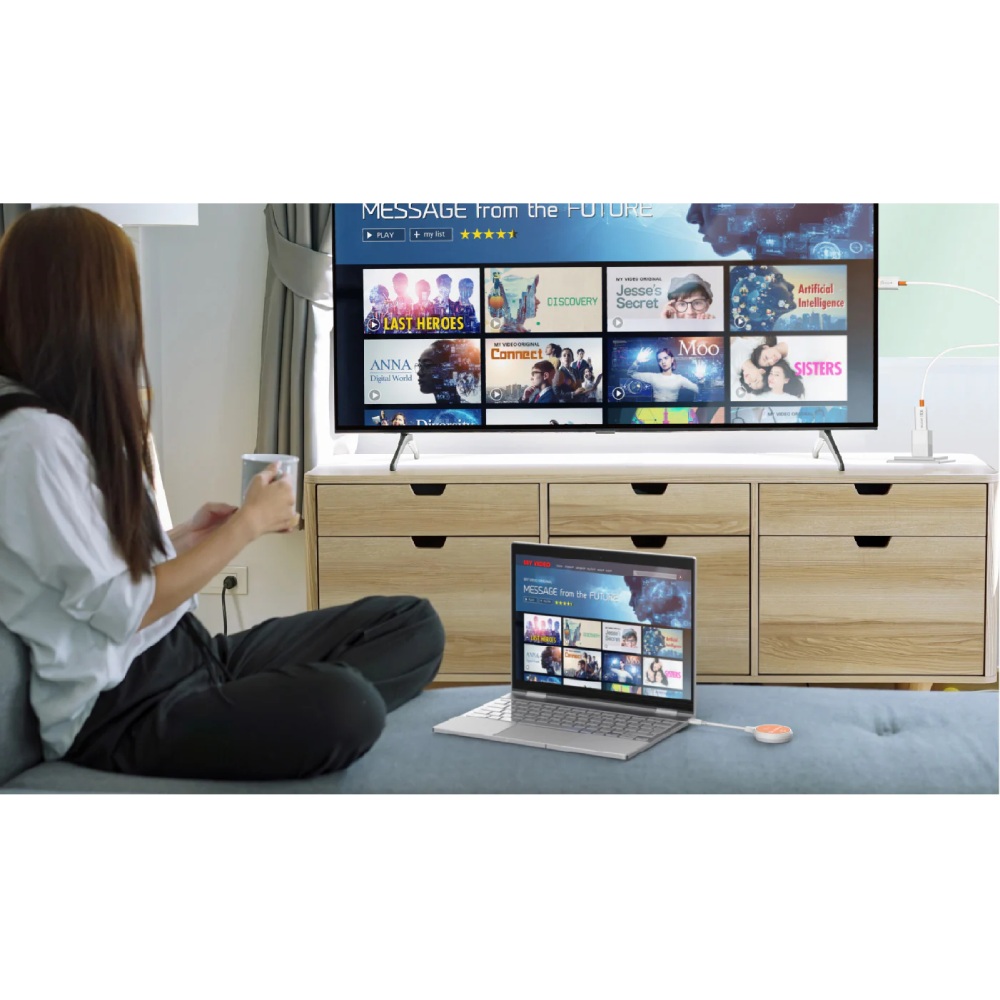 В интернет магазине AV-sender J5CREATE JVAW62-N USB Type-C - HDMI White/Orange