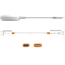AV-sender J5CREATE JVAW62-N USB Type-C - HDMI White/Orange