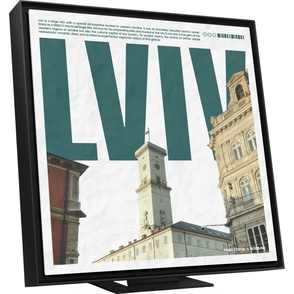 Артпанель SAMSUNG Music Frame LVIV (F-LVIVARTPANEL)