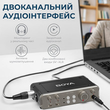 Аудіоінтерфейс BOYA BY-AM4