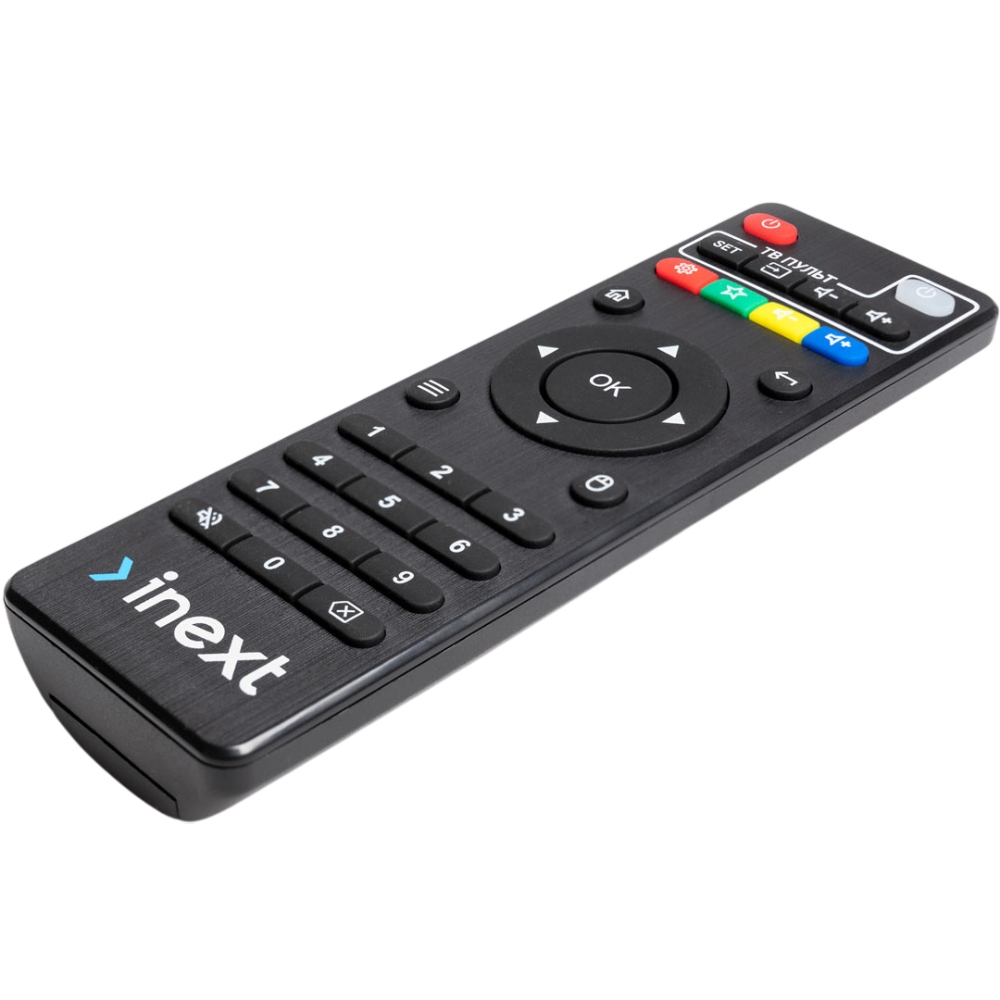 Пульт INEXT для TV5/TV5 Ultra/TV4/4K Ultra/TV3/4K2 (NXT-013) Колір чорний