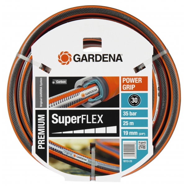 Шланг поливальний GARDENA Superflex 3/4, 25м, без соед. (18113-20)