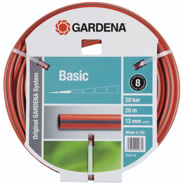 Шланг поливальний GARDENA Basic 1/2, 20м (18123-29)