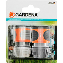 Набір конекторів GARDENA для шлангів 13 мм 1/2" та 15 мм 5/8" (18279-20.000.00)