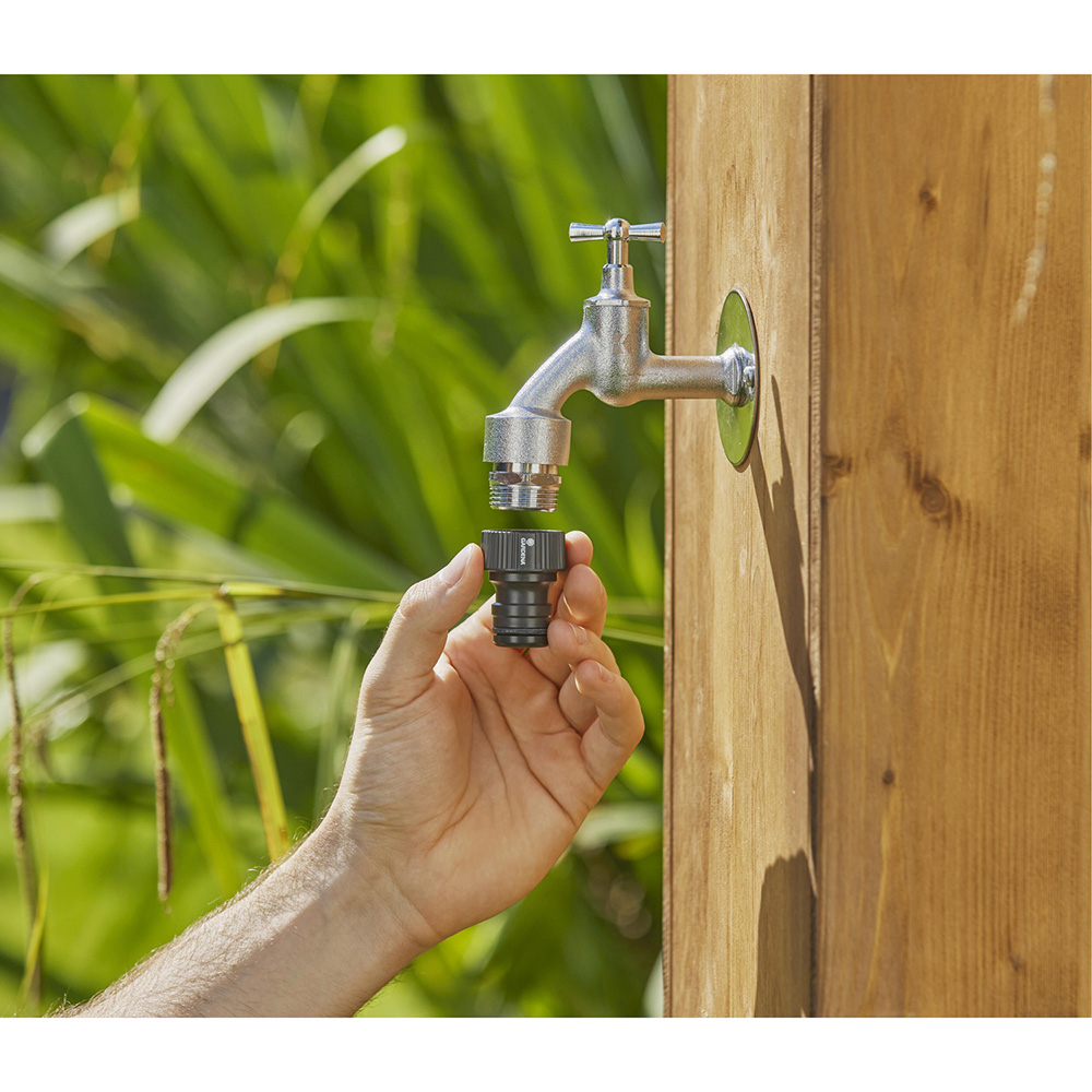 Фото 2 Штуцер різьбовий GARDENA Profi System 26,5 мм (02801-20.000.00)