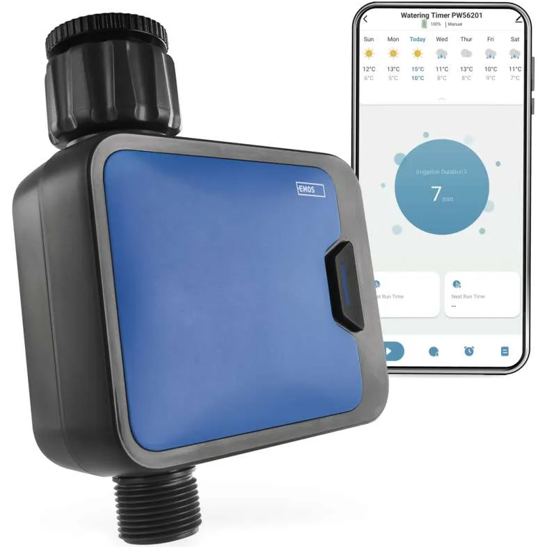 Розумний таймер поливу EMOS GoSmart Bluetooth (PW56201)