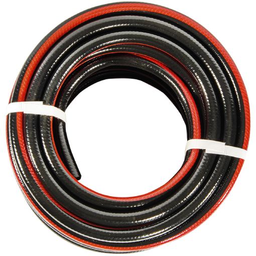 Шланг садовий VITALS Master Quattro 1/2" 20 м Black/Red (199293) Діаметр (дюйми/мм) 1/2" (13)