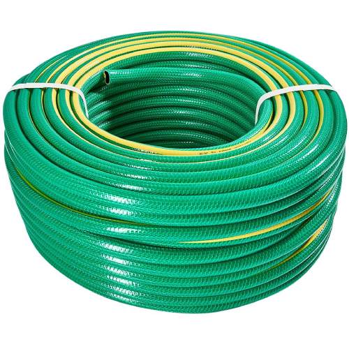 Шланг садовый VITALS Master Quattro 1/2" 50 м Green//Yellow (199295)