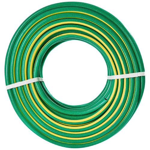 Шланг садовый VITALS Master Quattro 1/2" 50 м Green//Yellow (199295) Диаметр (дюймы/мм) 1/2" (13)