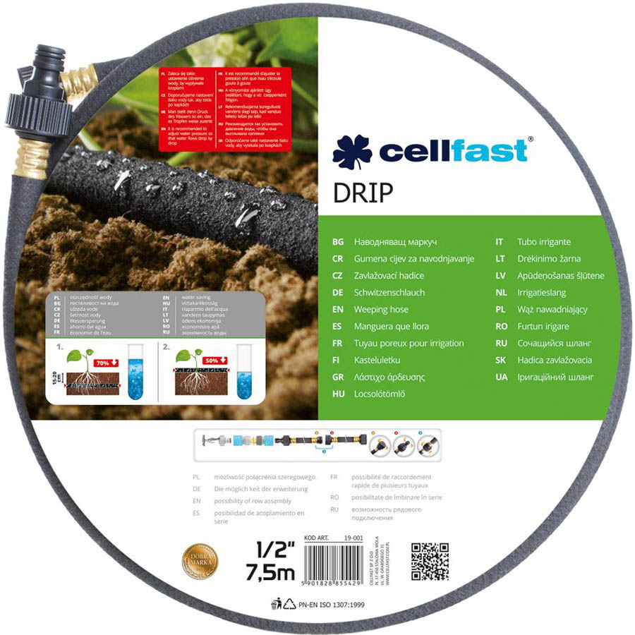 Шланг Cellfast S.A. DRIP 15 м (19-002)