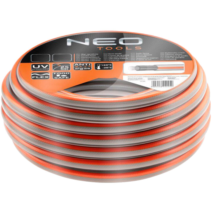 Шланг NEO TOOLS Optima 1/2" 20 м (15-820) Довжина 20