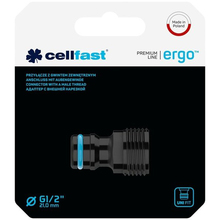 Коннектор для крана Cellfast ERGO с внешней нарезкой (53-230)