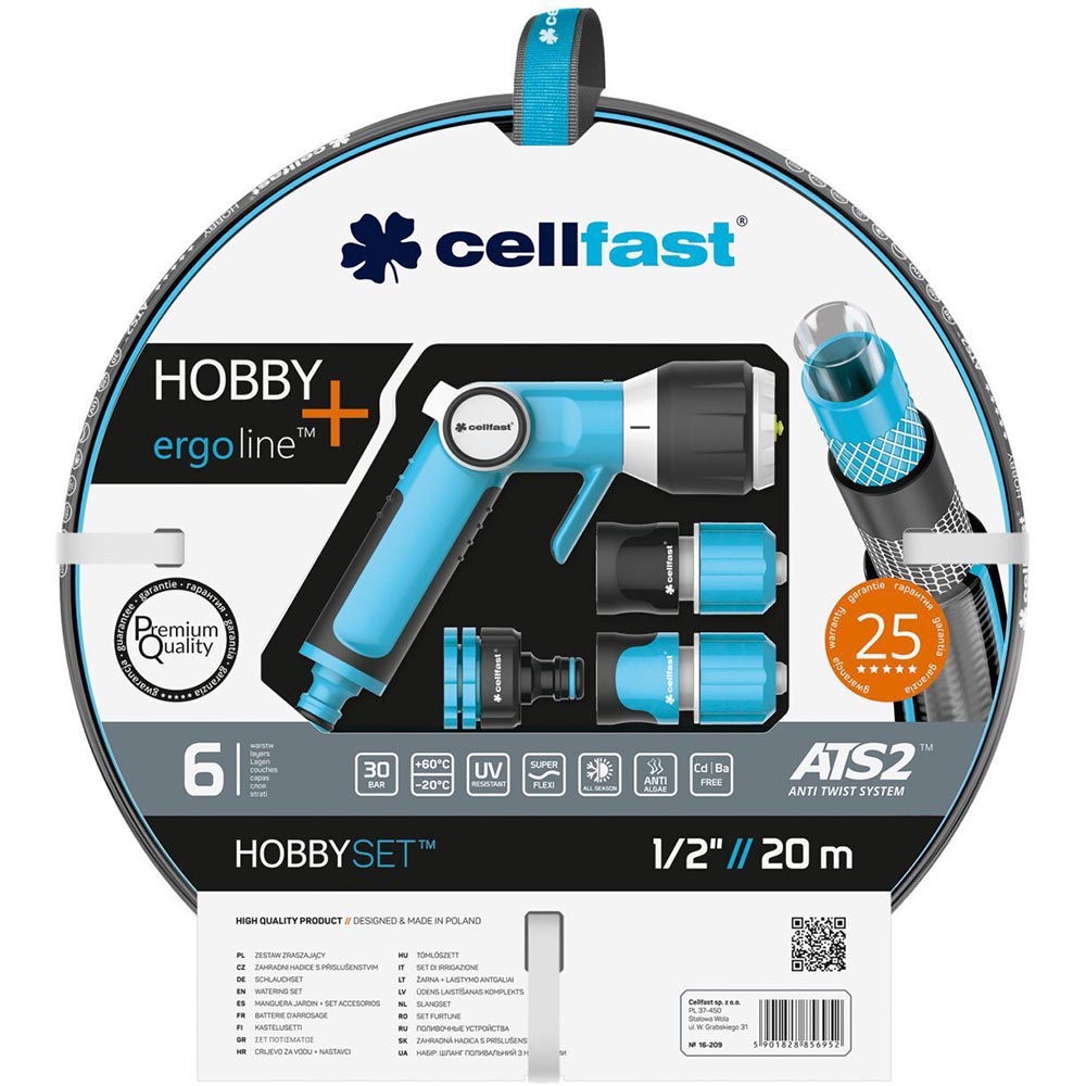 Набір для поливу CELLFAST HOBBY ATS2 (16-209)