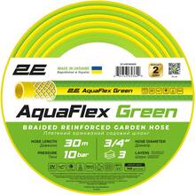 Шланг садовий 2E AquaFlex Green 3/4" 30 м (2E-GHE34GN30)