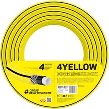 Шланг садовий CELLFAST 4YELLOW 3/4" 20м Yellow (10-502)