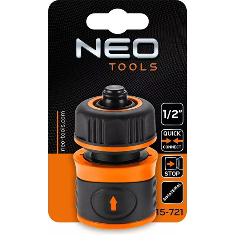 Зовнішній вигляд Конектор NEO TOOLS 1/2" (15-721)