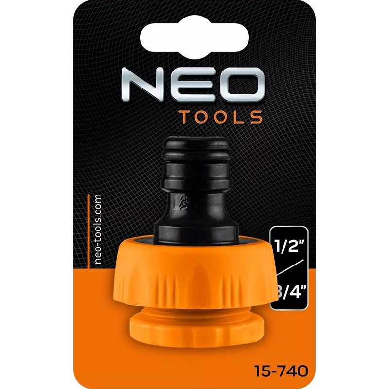 Фото 4 Коннектор NEO TOOLS 1/2" - 3/4" (15-740)