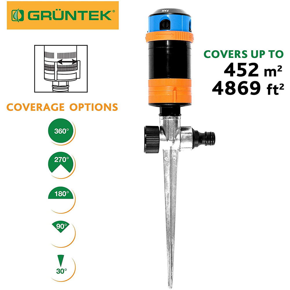 Дощувач GRUNTEK Circle Sprinkler (296211339) Додатково до 491 м2