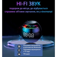 Радіогодинник ACTION G-90S Black (G-90S-act)
