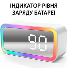 Радіогодинник ACTION U-03Q White (U-03Q-act)