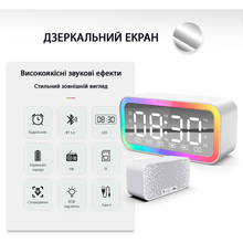 Радіогодинник ACTION U-03Q White (U-03Q-act)