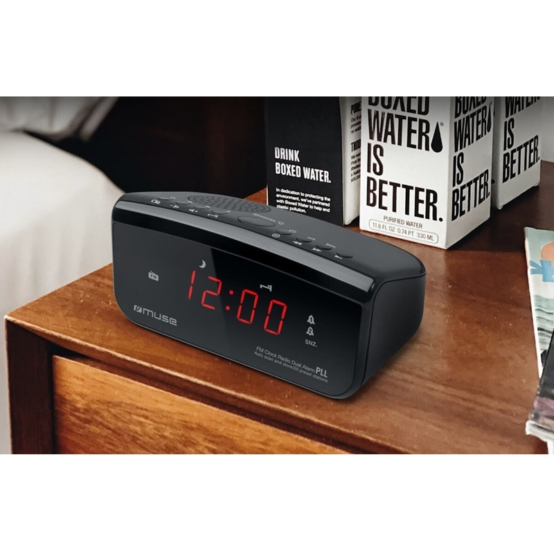 Радіогодинник MUSE M-12 CR Будильник True