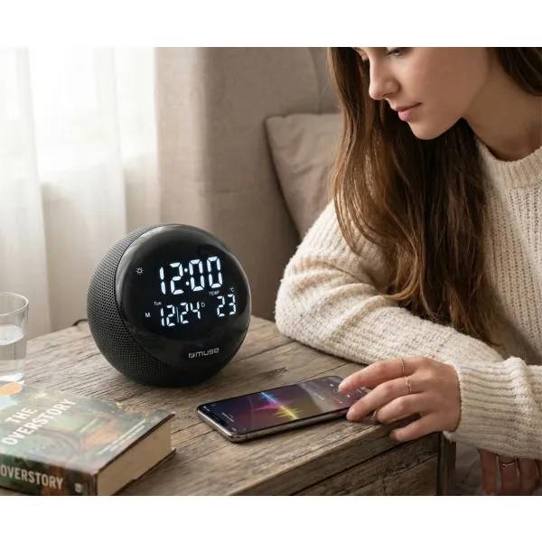 Радіогодинник MUSE M-197 BT Частотні діапазони FM (УКХ)