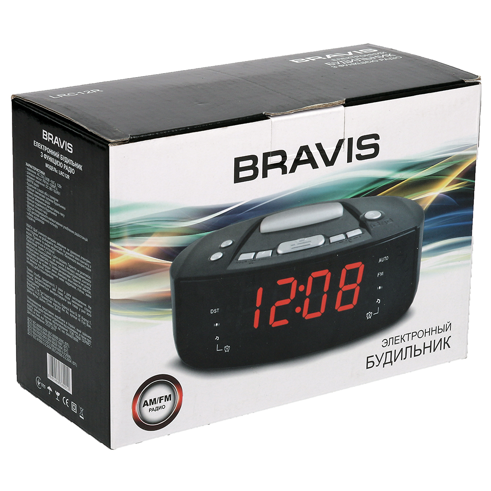 Радіогодинник BRAVIS LRC12R Функція snooze False