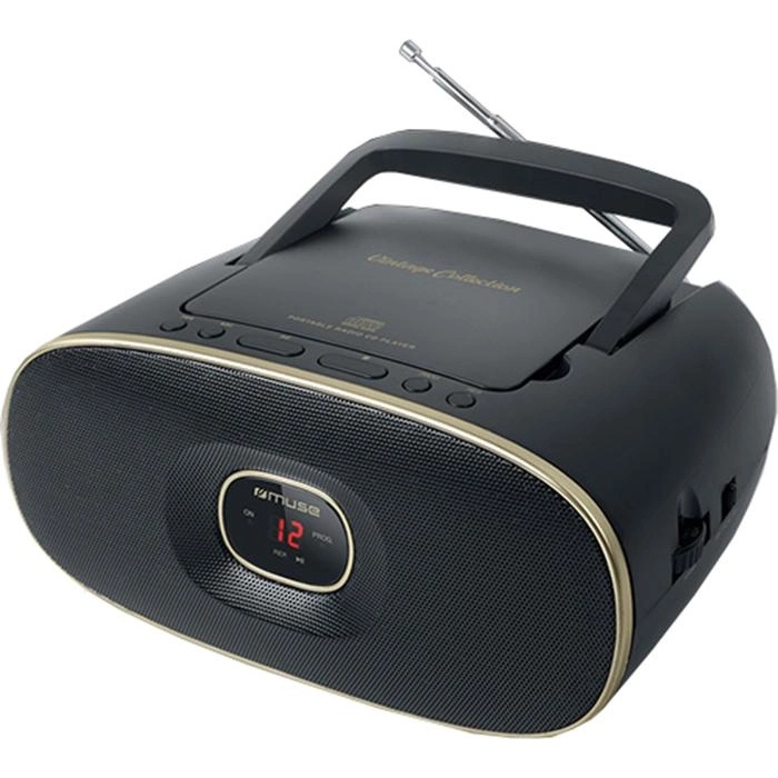 Радіоприймач MUSE CD MD-202 VT Black