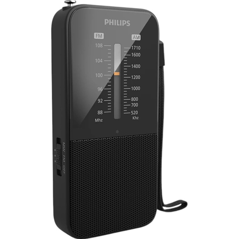 Радиоприемник Philips TAR1509 Black (TAR1509/00) Питание батареи типа ААА