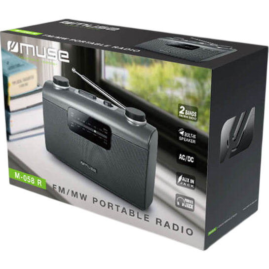 Радиоприемник MUSE M-058 R Особенности AUX