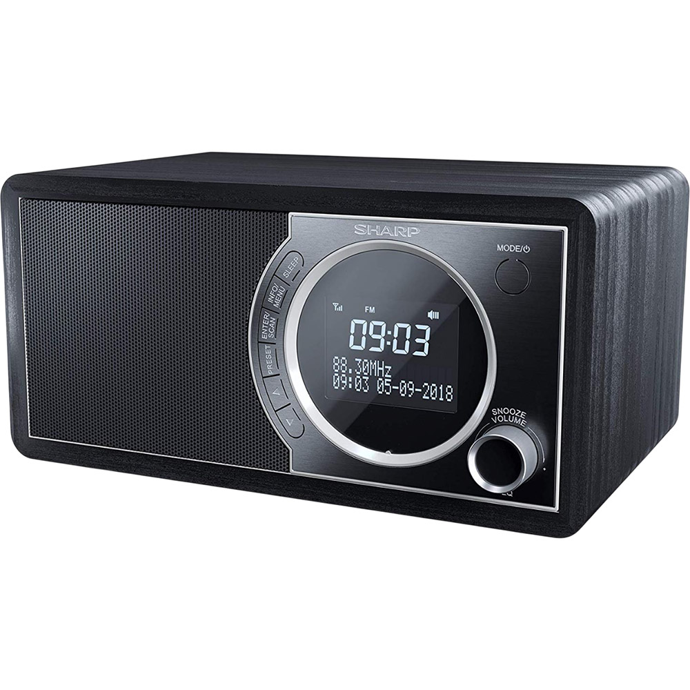 Радіоприймач SHARP DR-450(BK) Особливості годинник