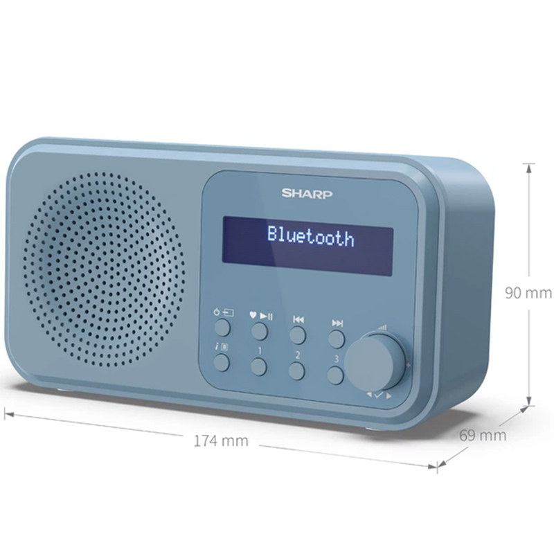 Фото Радіоприймач SHARP DR-P420(BL)
