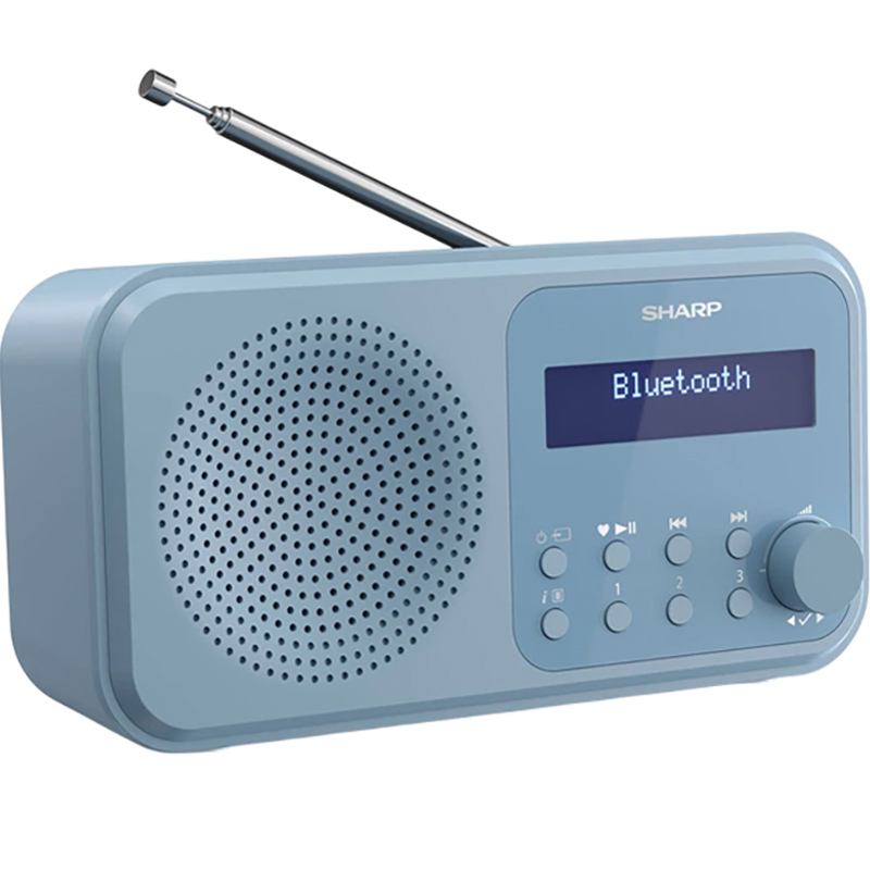 Радіоприймач SHARP DR-P420(BL) Особливості LCD дисплей