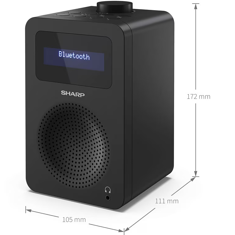 Фото Радиоприемник SHARP DR-430(BK)