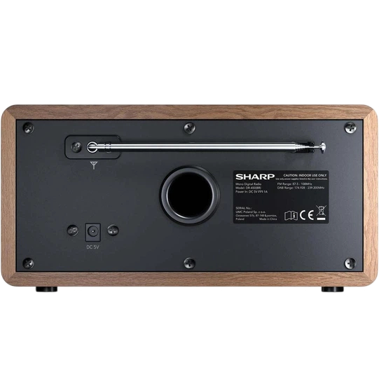 Радиоприемник SHARP DR-450(BR) Особенности LCD дисплей