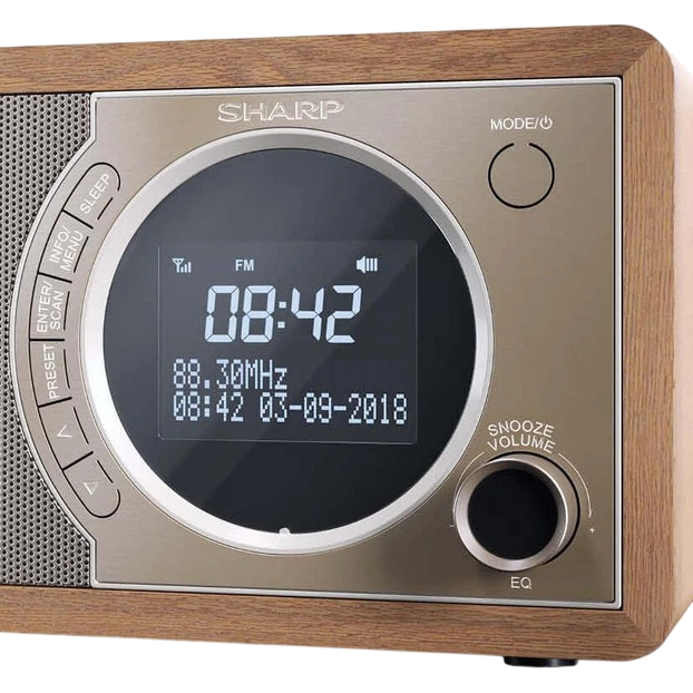 Радиоприемник SHARP DR-450(BR) Тюнер цифровой