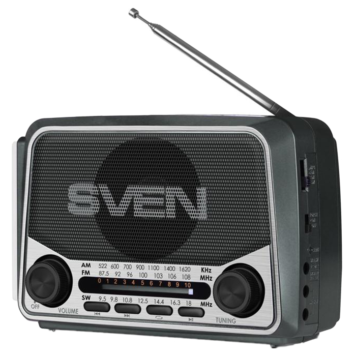 

Радиоприемник SVEN SRP-525 grey (800006), SRP-525, grey
