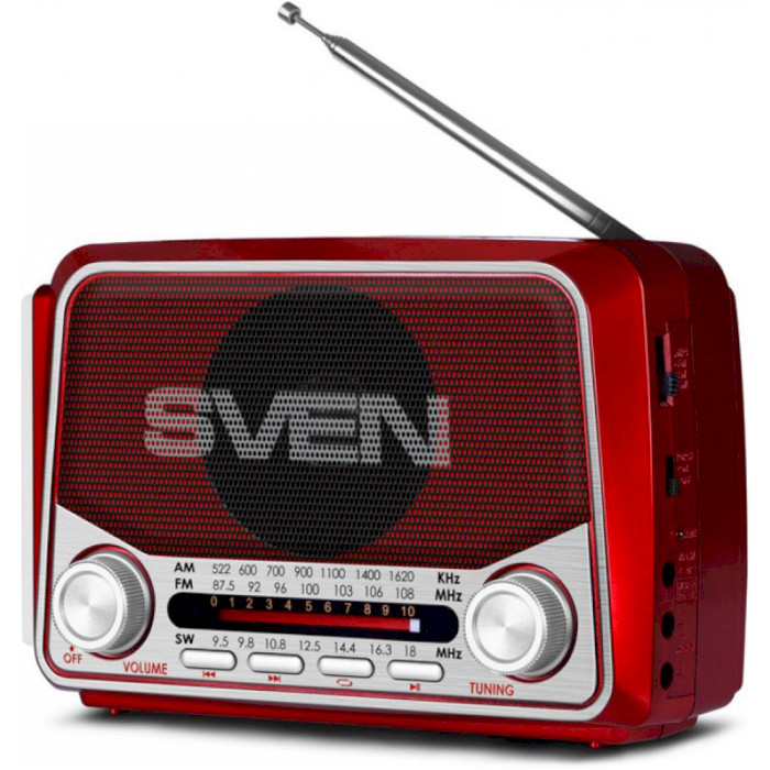 

Радиоприемник SVEN SRP-525 red (800005), SRP-525, red