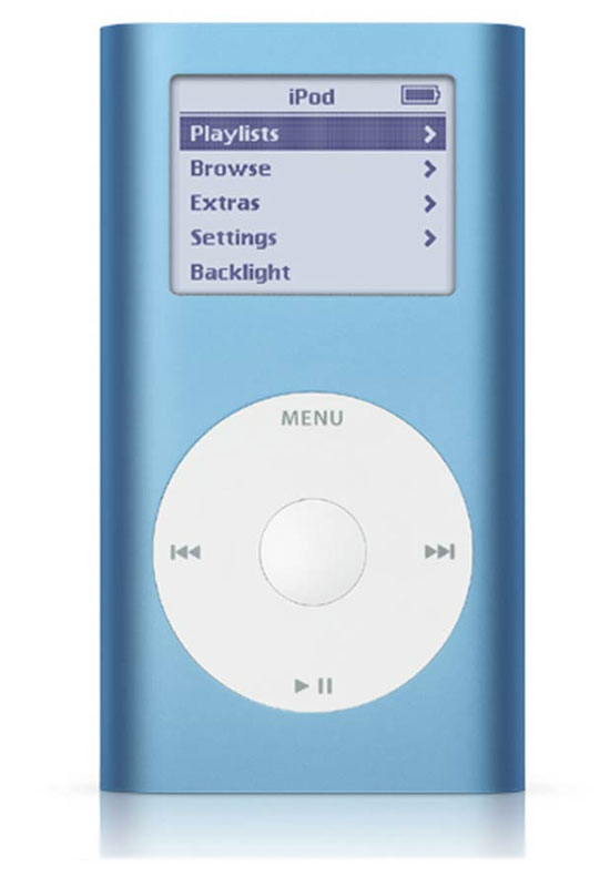 МП3 плеер IPOD mini 4Gb Blue