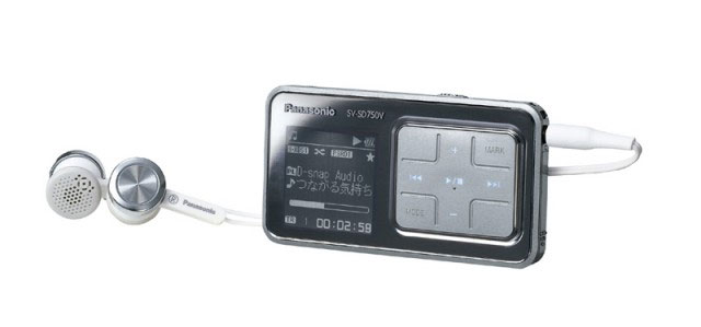 МП3 плеер PANASONIC SV-SD750VGCS