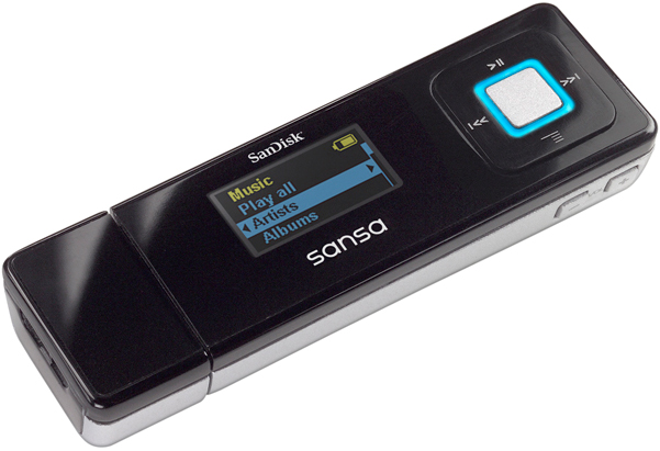 MP3-плеер SanDisk Sansa Express 2 Gb Объём памяти 2 Гб