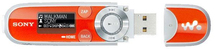 MP3-плеер SONY NWZ-B142F Orange