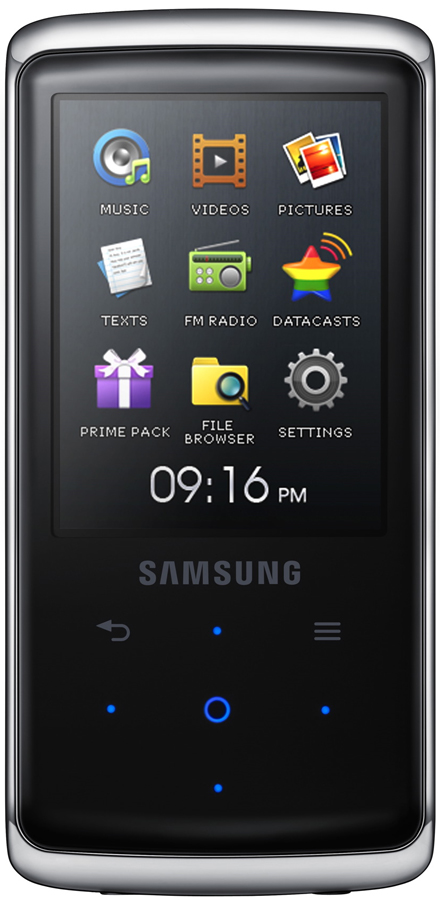 MP3-плеєр SAMSUNG YP-Q2AB/NWT 4GB Black